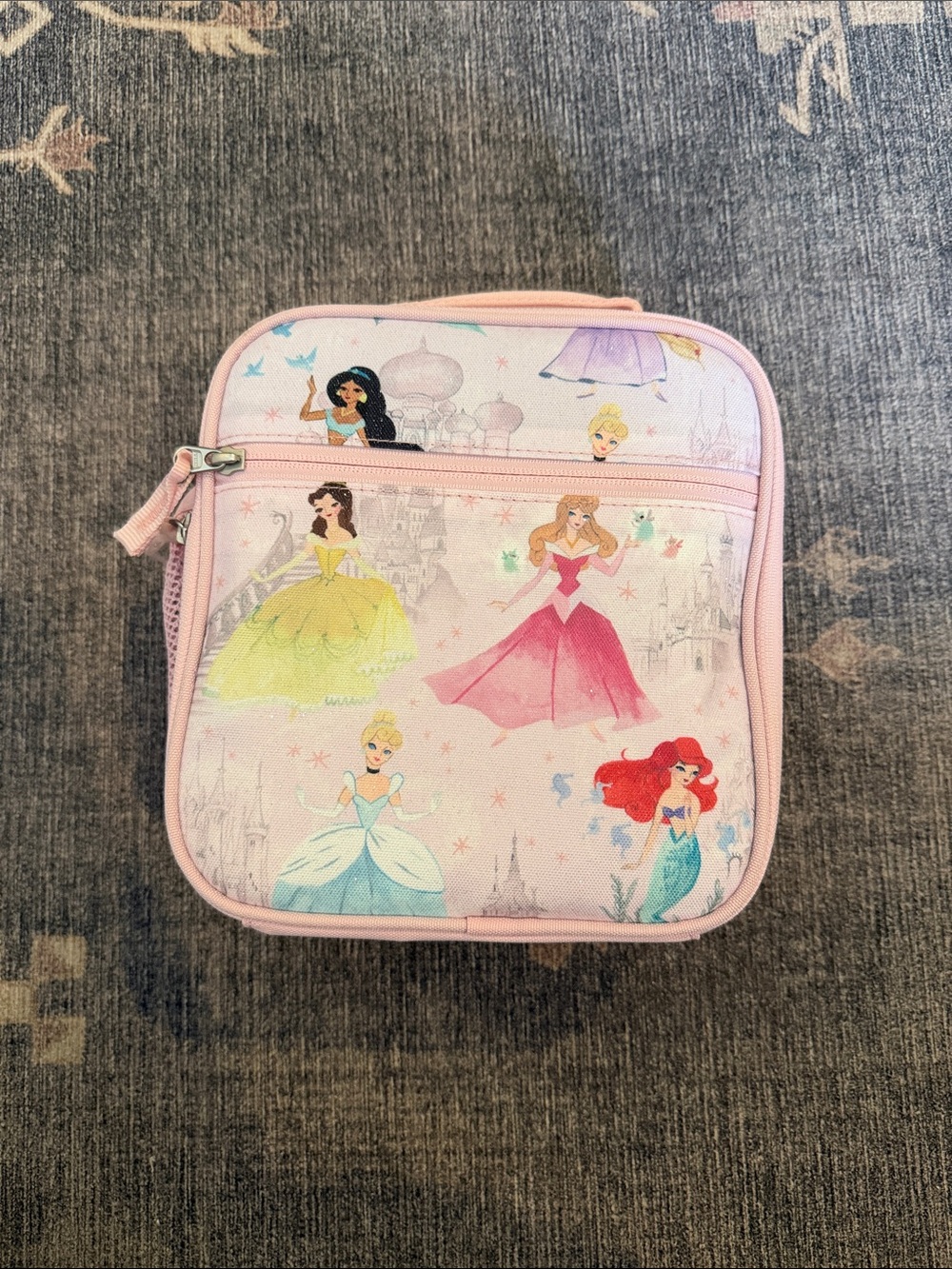 NWOT Pottery Barn Kids Disney Princess Castle Mackenzie Lunch Box